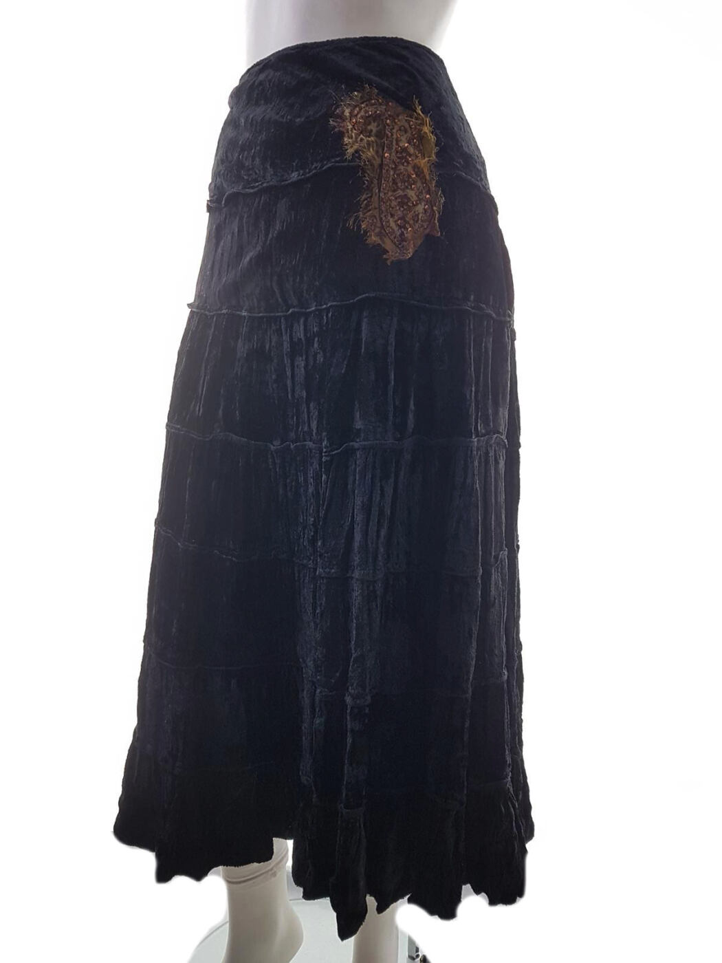 20190327_161248.jpg Carraig Donn Rozmiar M Kolor Czarny Spódnica Maxi Długa Materiał Wiskoza 100%