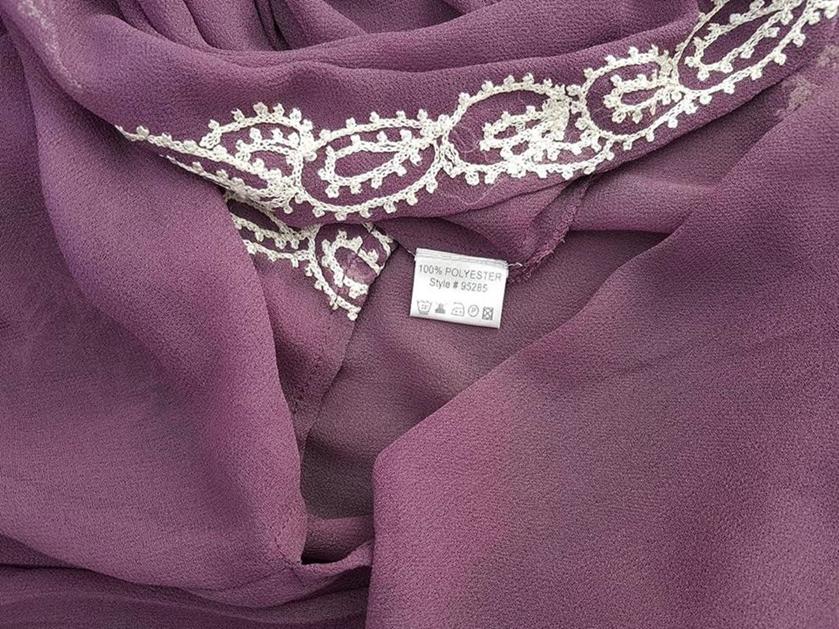 20190328_122735.jpg Repeat Rozmiar XL Kolor Fioletowy Split Crew Neck Bluzka Długi rękaw