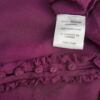 Jackpot Rozmiar 36 Keyhole Crew Neck Bluzka Popover Guziki Krótki rękaw