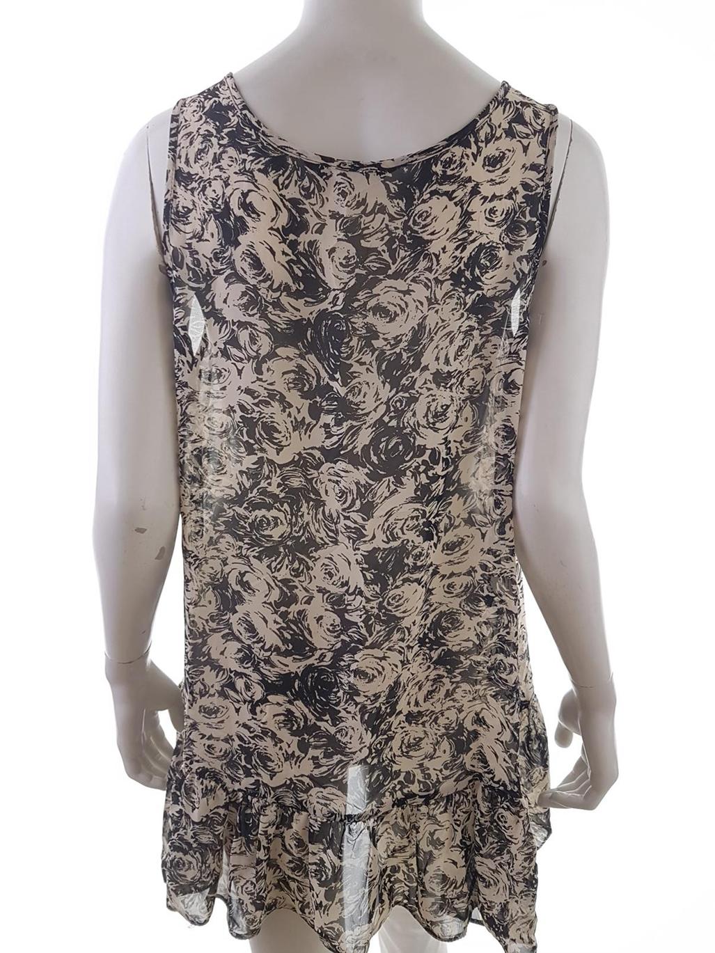 Dorothy perkins Rozmiar 44 Okrągły dekolt Tunika Bluzka Bezrękawnik Dorothy perkins Rozmiar 44 Okrągły dekolt Tunika Bluzka Bezrękawnik