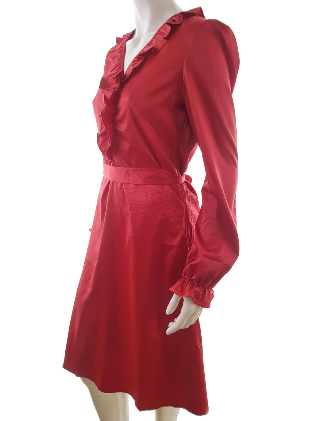 St-martins Rozmiar M W serek Sukienka Sheath Długi rękaw Midi St-martins Rozmiar M W serek Sukienka Sheath Długi rękaw Midi