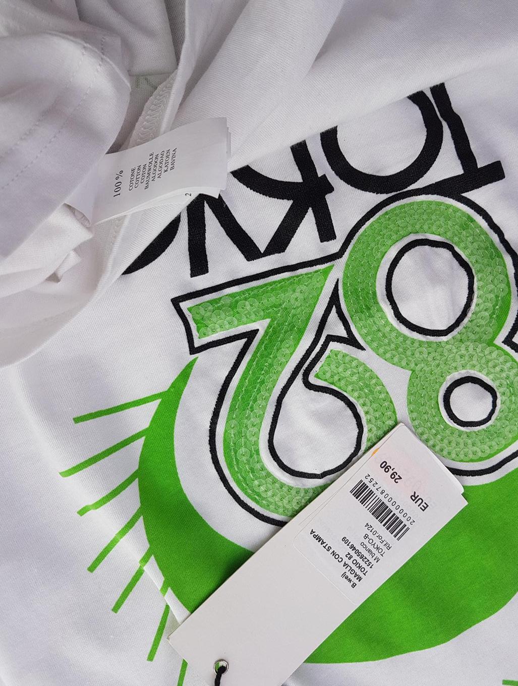 20190411_150306.jpg B.WEIJ Rozmiar M Okrągły dekolt T-Shirt Krótki rękaw