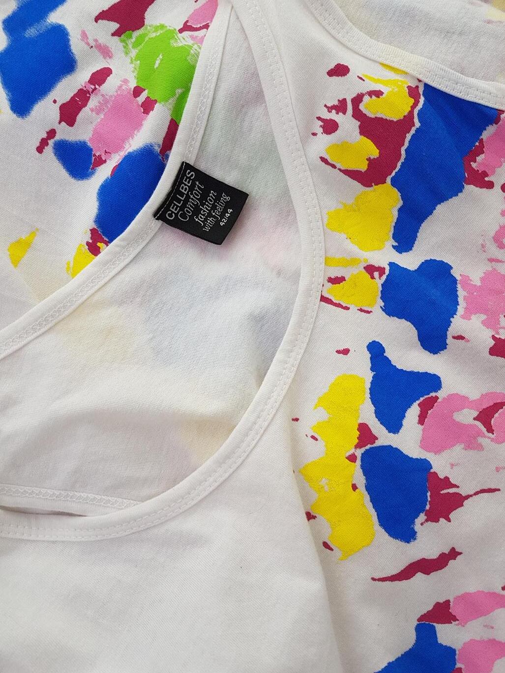 CELLBES Rozmiar 42/44 Okrągły dekolt Sukienka Tank Top Bezrękawnik Do Kolan CELLBES Rozmiar 42/44 Okrągły dekolt Sukienka Tank Top Bezrękawnik Do Kolan