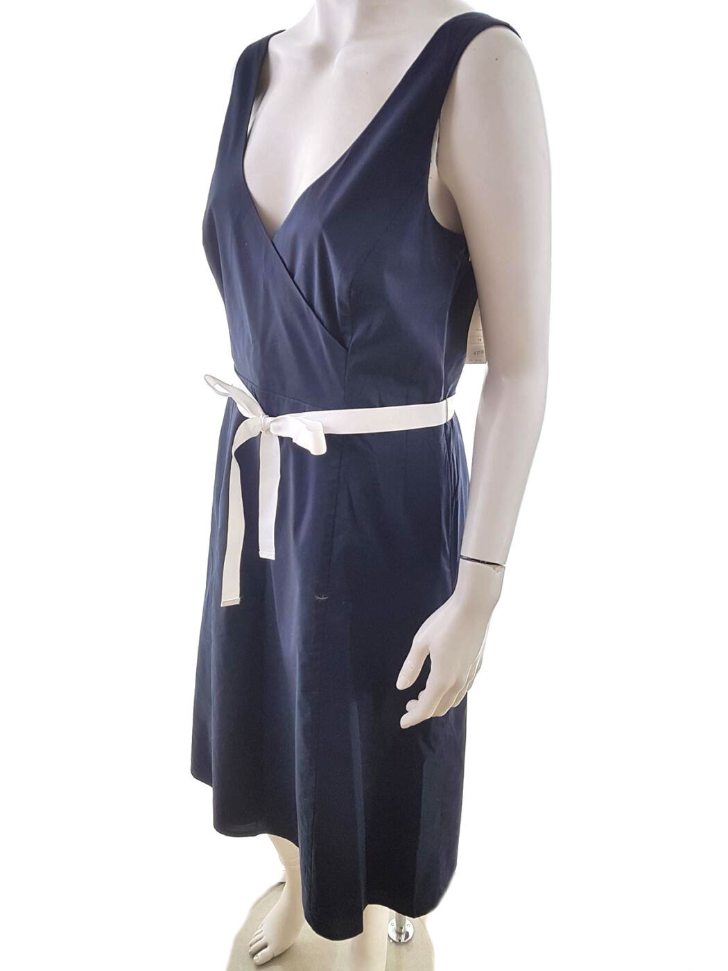 Next Rozmiar 42 W serek Sukienka Sheath Bezrękawnik Midi Next Rozmiar 42 W serek Sukienka Sheath Bezrękawnik Midi