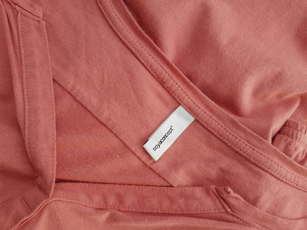 20190415_133935.jpg Soyaconcept Rozmiar L Split Crew Neck Bluzka Rękaw 3/4