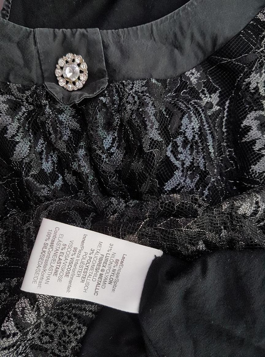 River island Rozmiar 36 Okrągły dekolt Bluzka Krótki rękaw