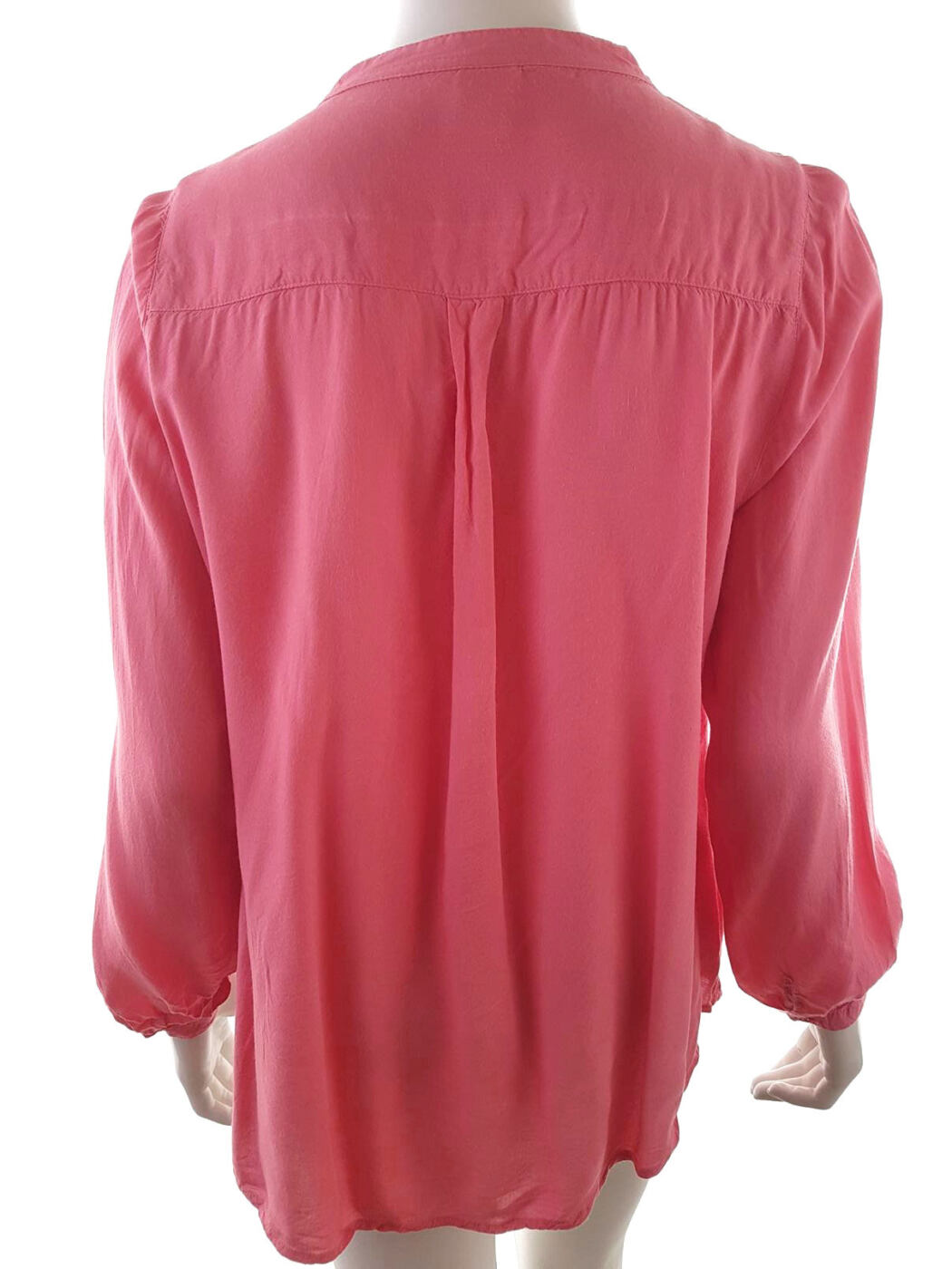 20190416_121735.jpg Isolde Rozmiar 44 Split Crew Neck Bluzka Popover Guziki Długi rękaw