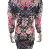 River island Rozmiar 12 (40) Okrągły dekolt Sukienka Bodycon Rękaw 3/4 Do Kolan