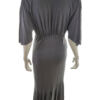 Kaffe Rozmiar L Głęboki Serek Sukienka Bodycon Rękaw 3/4 Midi
