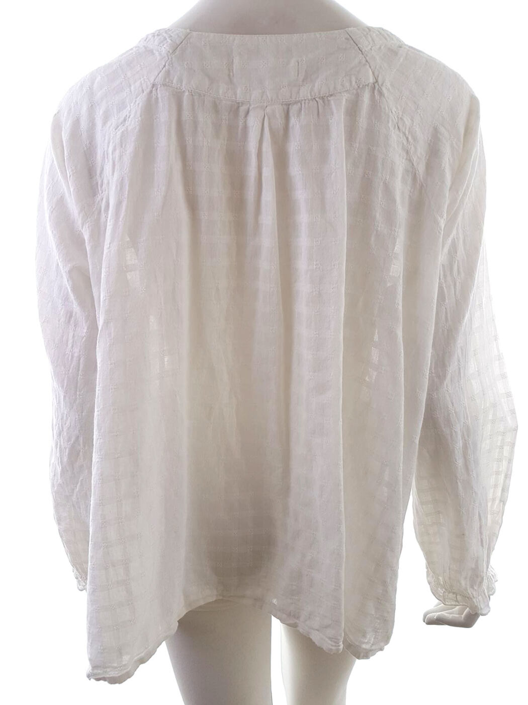 Zj denim Rozmiar M Okrągły dekolt Tunika Popover Bluzka Długi rękaw Zj denim Rozmiar M Okrągły dekolt Tunika Popover Bluzka Długi rękaw