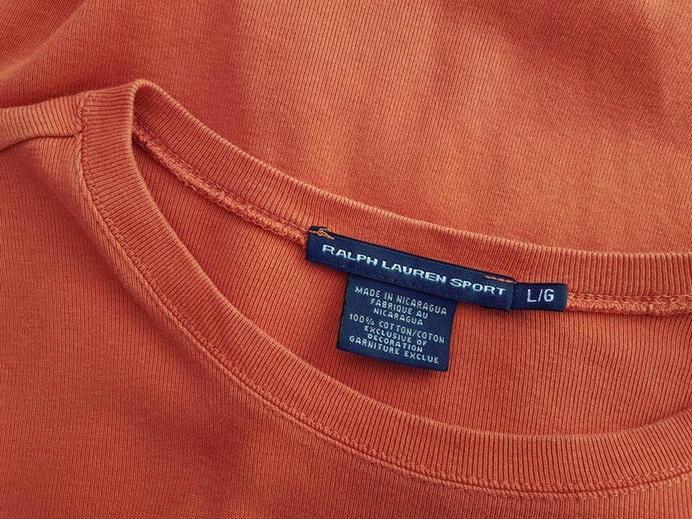 20190418_110132.jpg RALPH LAUREN SPORT Rozmiar L Okrągły dekolt Bluzka Długi rękaw