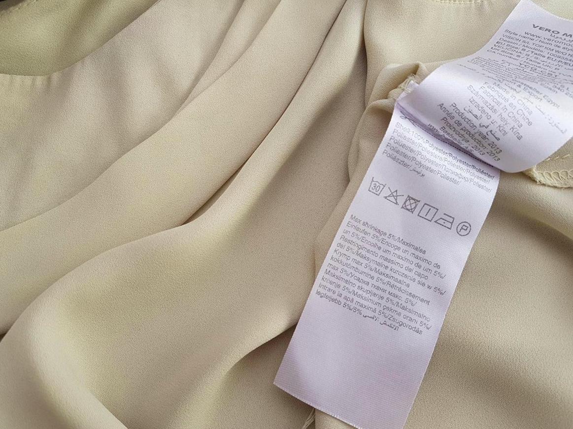 Vero moda Rozmiar S Okrągły dekolt Bluzka Bezrękawnik