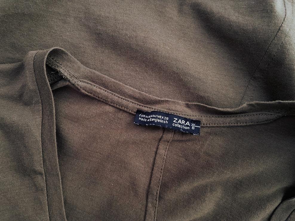 20190418_124824.jpg Zara Rozmiar M W serek T-Shirt Krótki rękaw