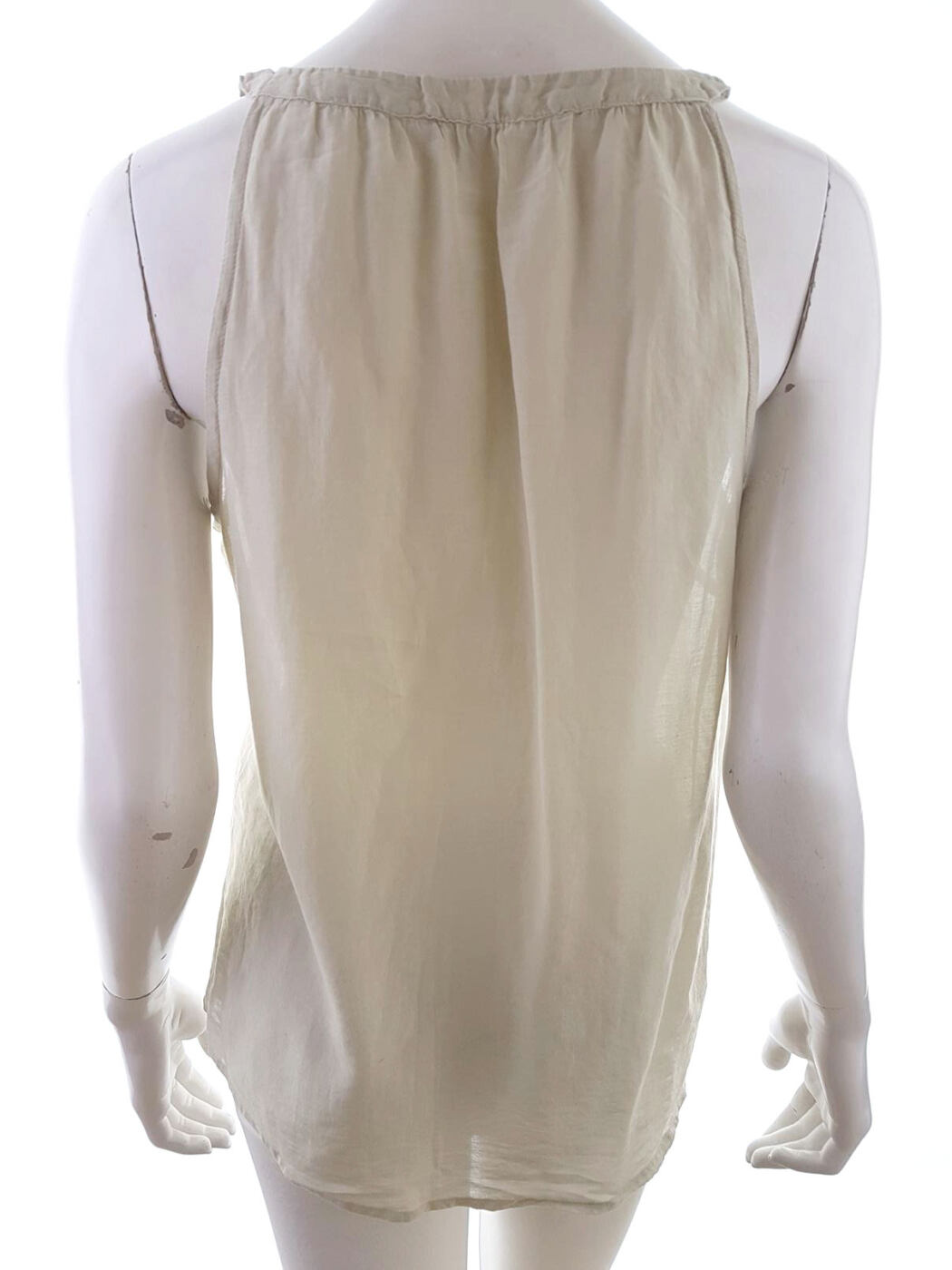 20190418_131246.jpg Sisley Rozmiar M Split Crew Neck Bluzka Bezrękawnik