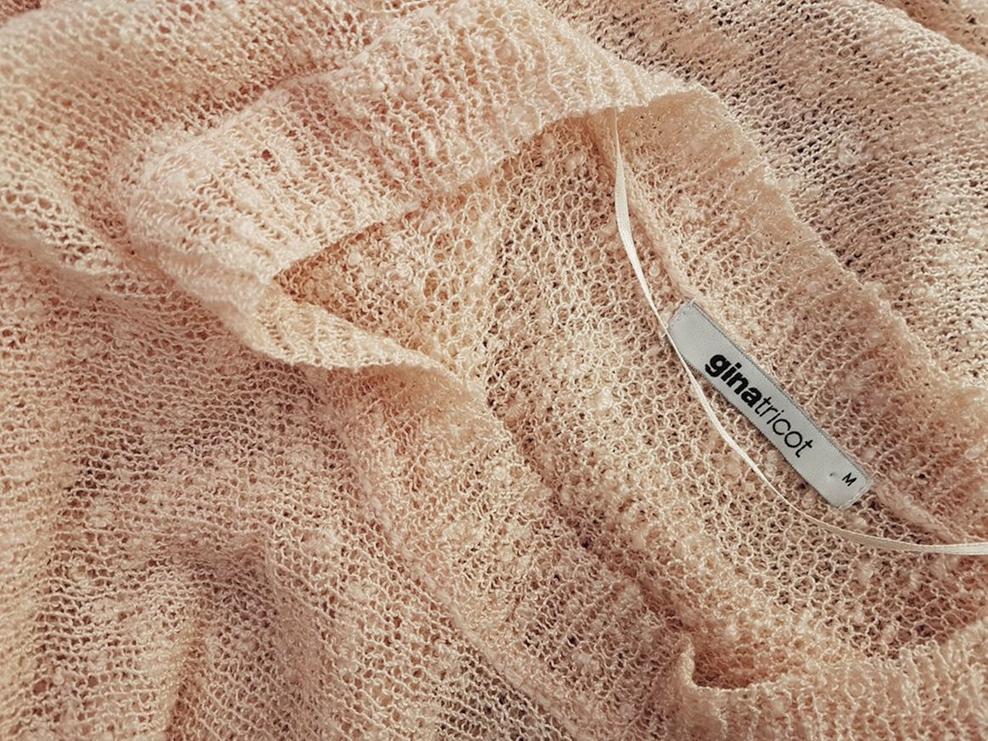 Gina Tricot Rozmiar M Okrągły dekolt Tunika Bluzka Dzianina Długi rękaw Gina Tricot Rozmiar M Okrągły dekolt Tunika Bluzka Dzianina Długi rękaw
