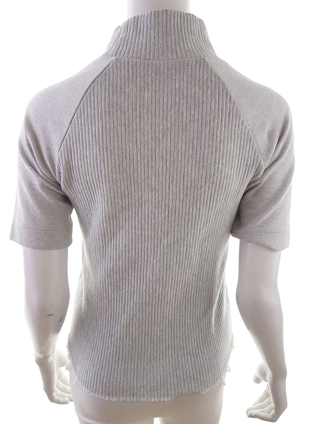 20190418_151744.jpg Parfois Rozmiar S High Neck Sweter Krótki rękaw