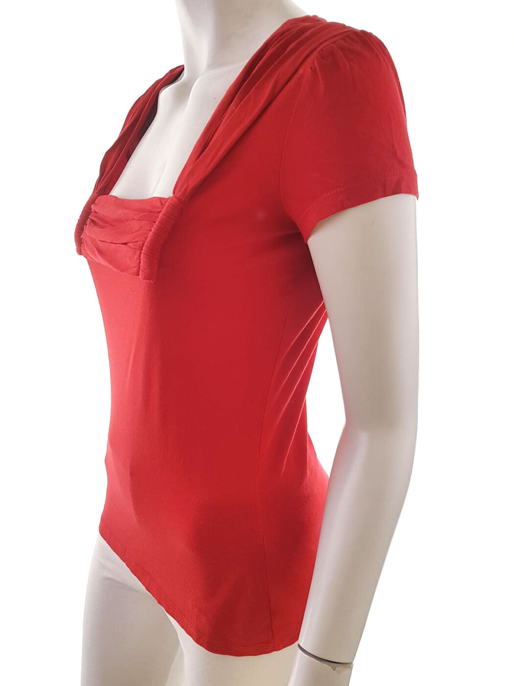 20190423_122059.jpg Laura ashley Rozmiar 36 Kwadratowy dekolt Bluzka Krótki rękaw