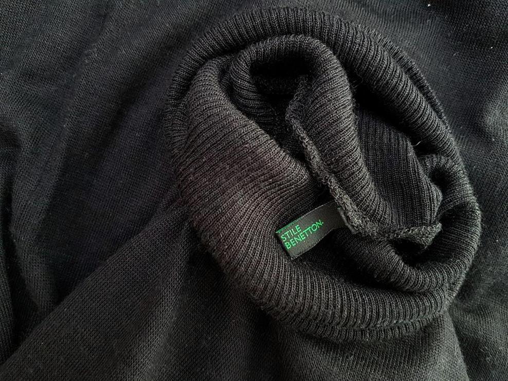 Stile Benetton Rozmiar S Golf Sukienka Sweterkowa Krótki rękaw Krótka Stile Benetton Rozmiar S Golf Sukienka Sweterkowa Krótki rękaw Krótka