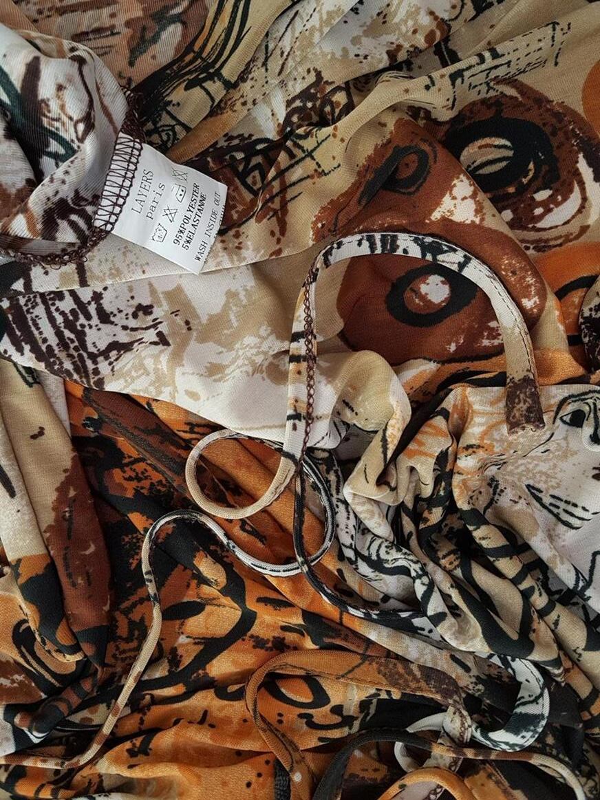 Layers Paris Rozmiar 1 Halter Sukienka Maxi Bezrękawnik Długa Layers Paris Rozmiar 1 Halter Sukienka Maxi Bezrękawnik Długa