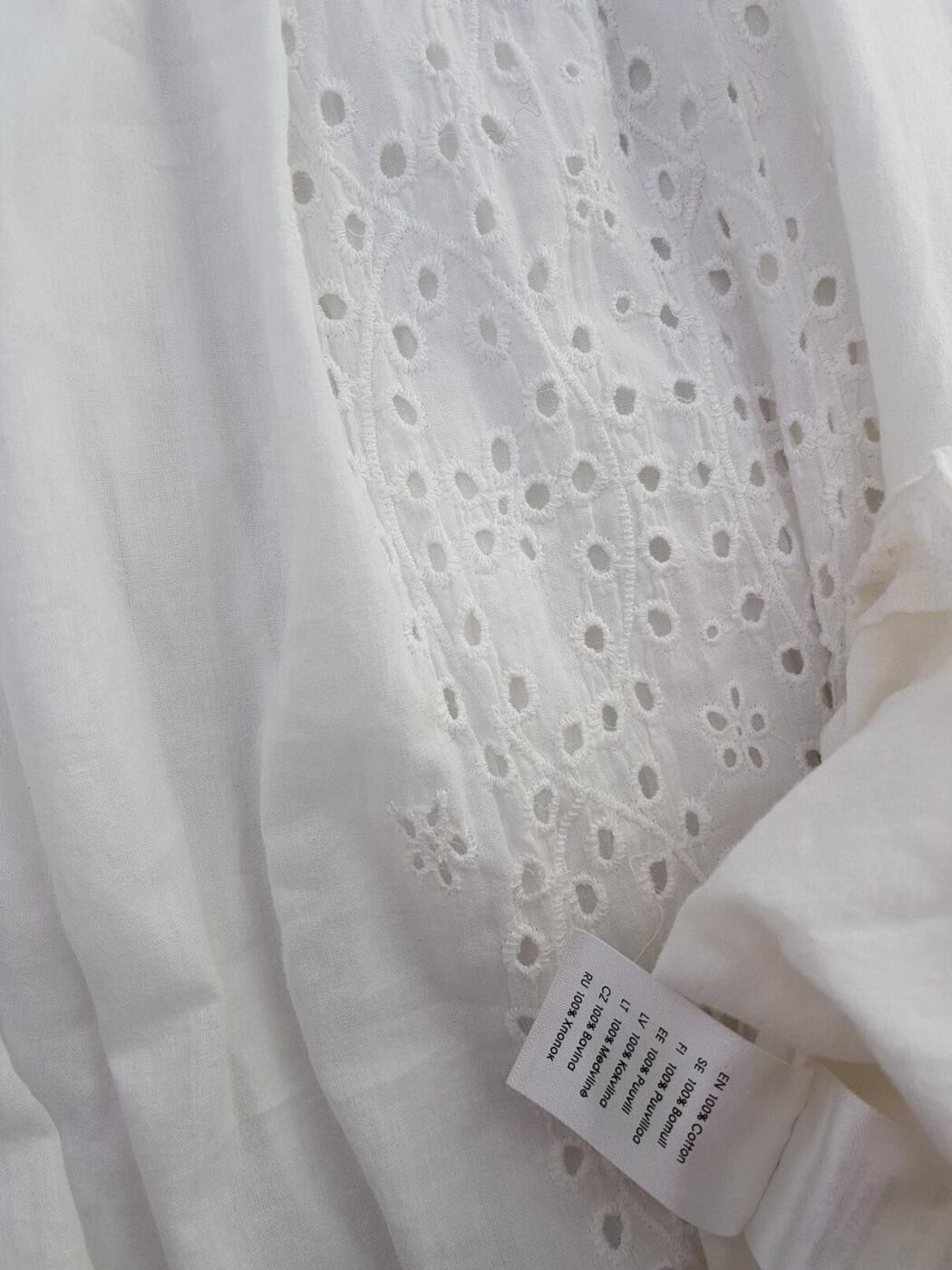 Lindex Rozmiar XS Kwadratowy dekolt Sukienka Letnia Bezrękawnik Do Kolan
