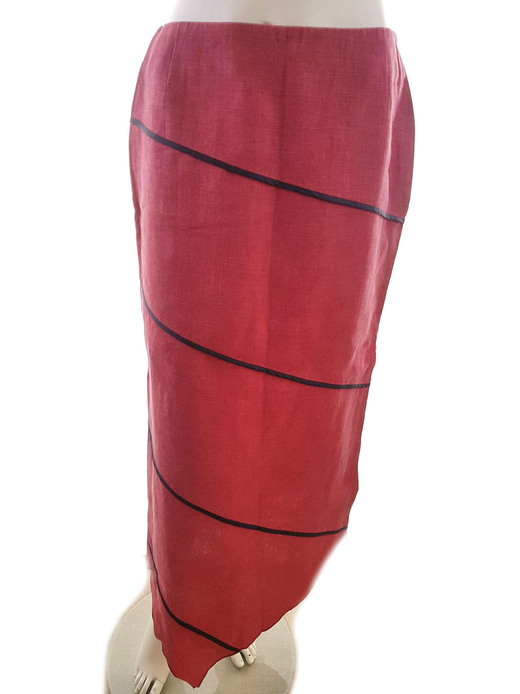 Sniffers by Dicke Rozmiar 38 Pasy Spódnica Maxi Długa