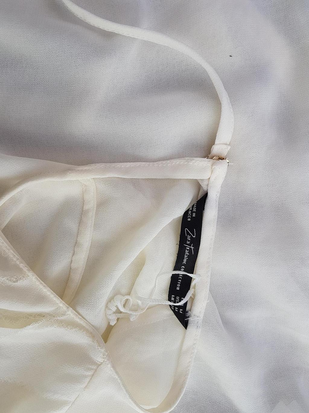 20190429_112812.jpg Zara TRF Rozmiar M W łódkę Bluzka Krótki rękaw