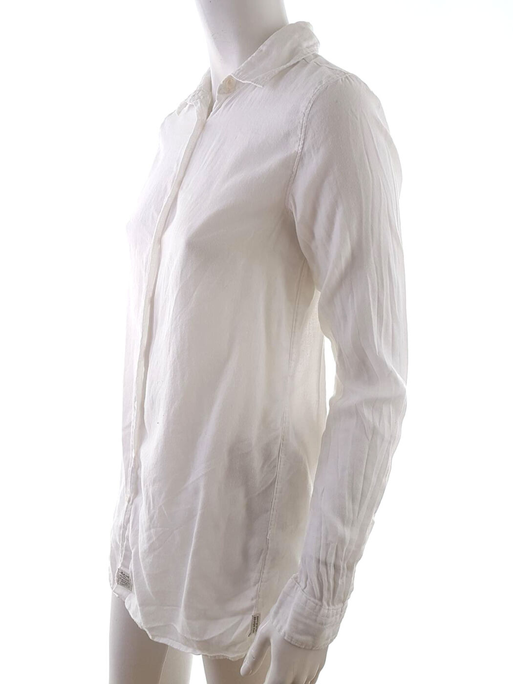 Maison scotch Rozmiar 1 Kołnierz Tunika Zapinana Bluzka Długi rękaw Maison scotch Rozmiar 1 Kołnierz Tunika Zapinana Bluzka Długi rękaw