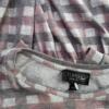 Topshop Rozmiar 34 Krata Crew Neck Sukienka Sweterkowa Rękaw 3/4 Krótka