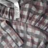 Topshop Rozmiar 34 Krata Crew Neck Sukienka Sweterkowa Rękaw 3/4 Krótka