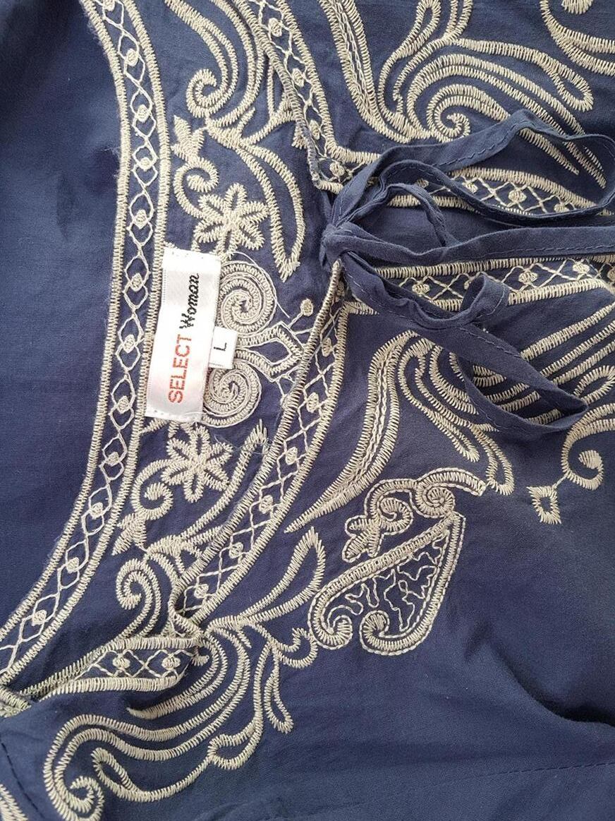 Select Woman Rozmiar L Okrągły dekolt Tunika Bluzka Długi rękaw Select Woman Rozmiar L Okrągły dekolt Tunika Bluzka Długi rękaw