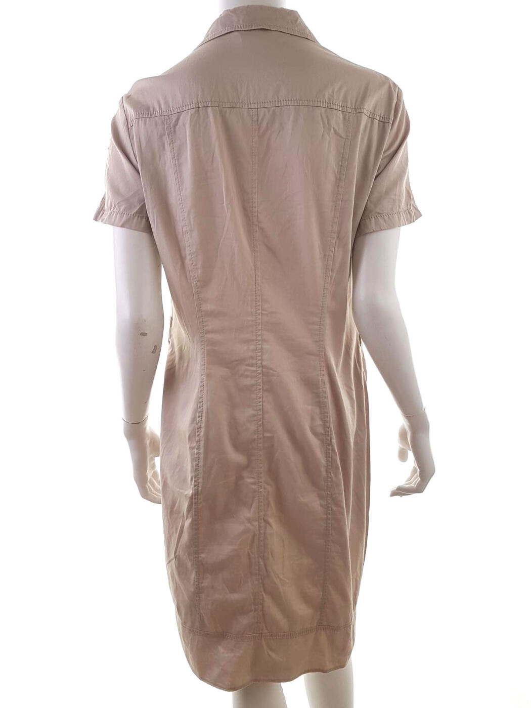 Gerry weber Rozmiar M Kołnierz Sukienka Koszulowa Krótki rękaw Midi Gerry weber Rozmiar M Kołnierz Sukienka Koszulowa Krótki rękaw Midi