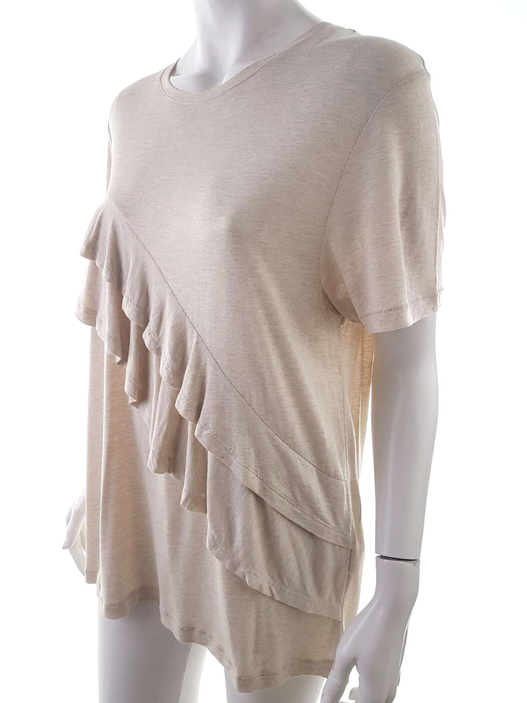 River island Rozmiar 42 Crew Neck Bluzka Krótki rękaw