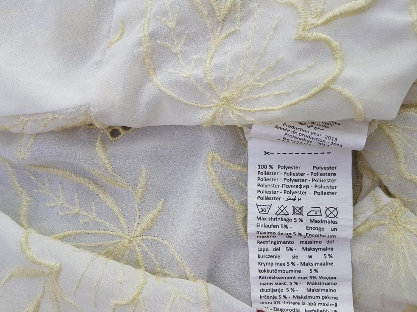 20190517_125947.jpg Vero moda Rozmiar XS Okrągły dekolt Bluzka Krótki rękaw