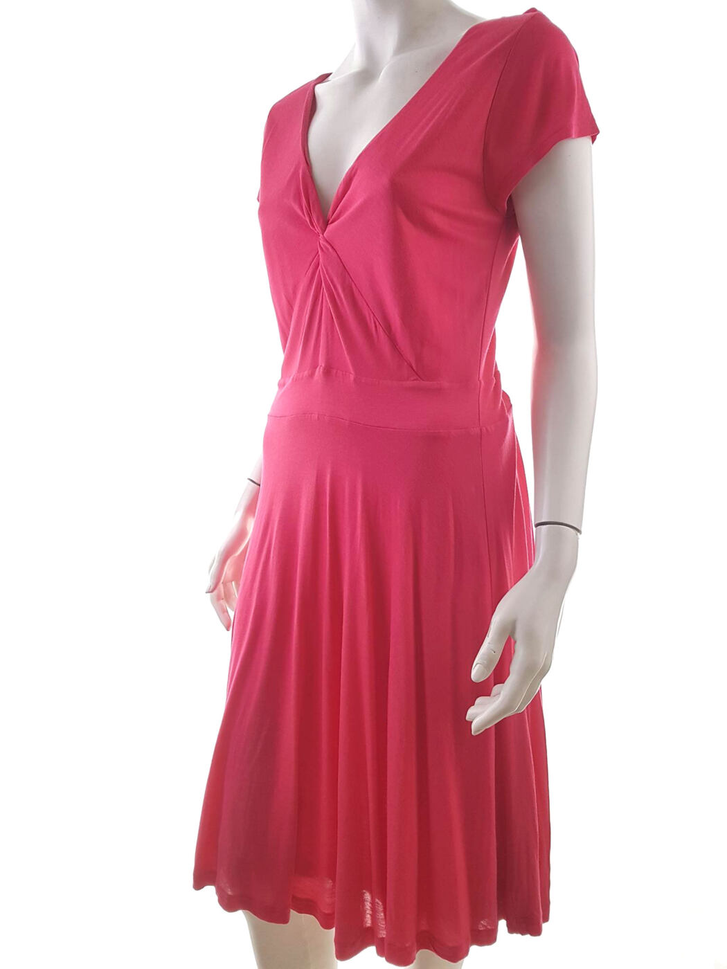 Boden Rozmiar 10 (38) W serek Sukienka Sheath Krótki rękaw Midi Boden Rozmiar 10 (38) W serek Sukienka Sheath Krótki rękaw Midi