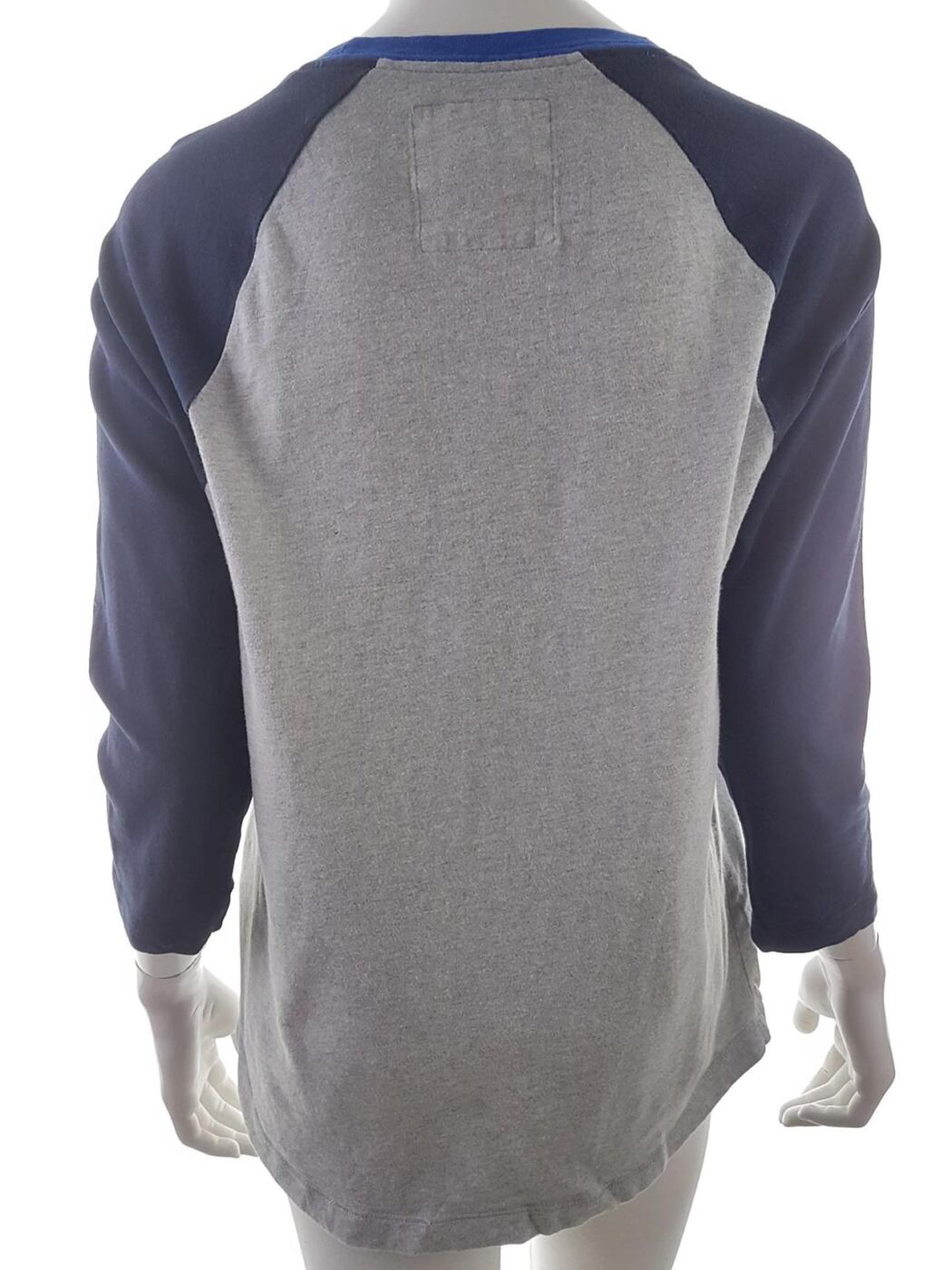 Hollister Rozmiar M Okrągły dekolt Tunika Bluzka Rękaw 3/4