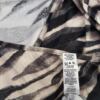 Dunnes Rozmiar 42 Kolor Brązowy Panterka Drapowany dekolt Sukienka A-Line Rękaw 3/4 Midi Materiał Wiskoza
