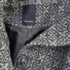 Vero moda Rozmiar L Kolor Szary Geometryczny Płaszcz Długi rękaw