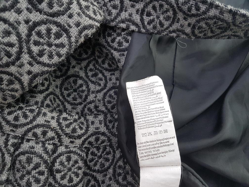20190605_114632.jpg Vero moda Rozmiar L Kolor Szary Geometryczny Płaszcz Długi rękaw