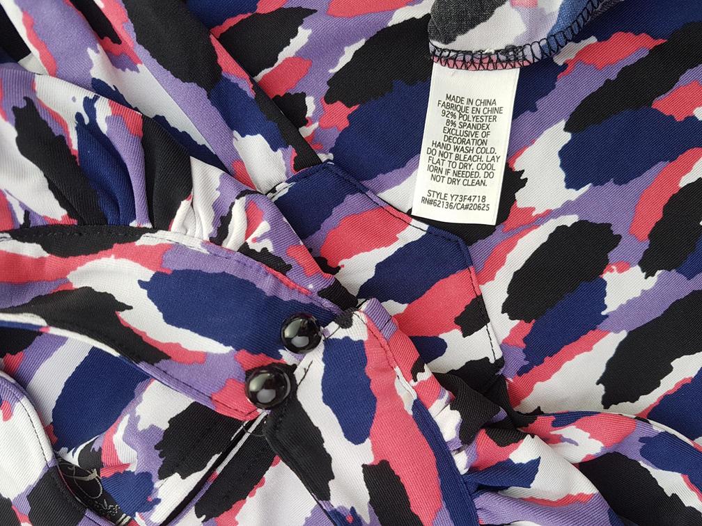 Guess Rozmiar S Kolor Fioletowy Halter Sukienka Mini Bezrękawnik Krótka