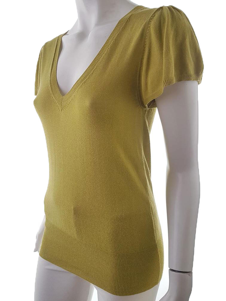 20190605_145353.jpg Principles Rozmiar M Kolor Zielony W serek T-Shirt Krótki rękaw Materiał Bawełna