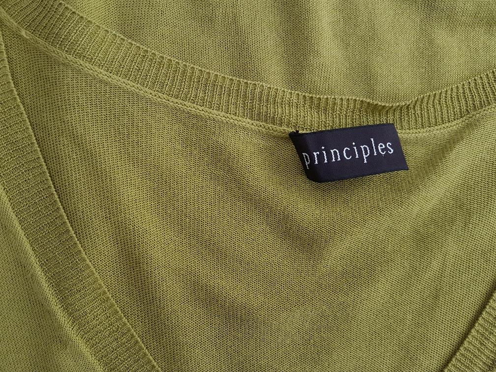 20190605_145428.jpg Principles Rozmiar M Kolor Zielony W serek T-Shirt Krótki rękaw Materiał Bawełna