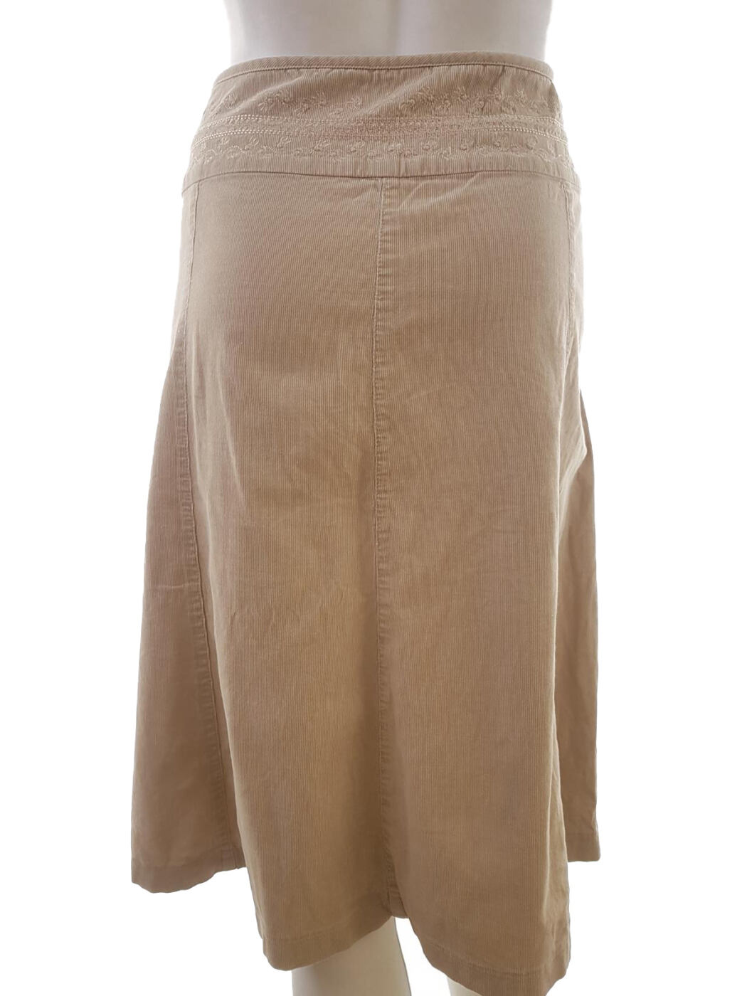 20190614_112417.jpg Vero moda Rozmiar 42 Kolor Beżowy A-Line Spódnica Midi Materiał Bawełna 100%
