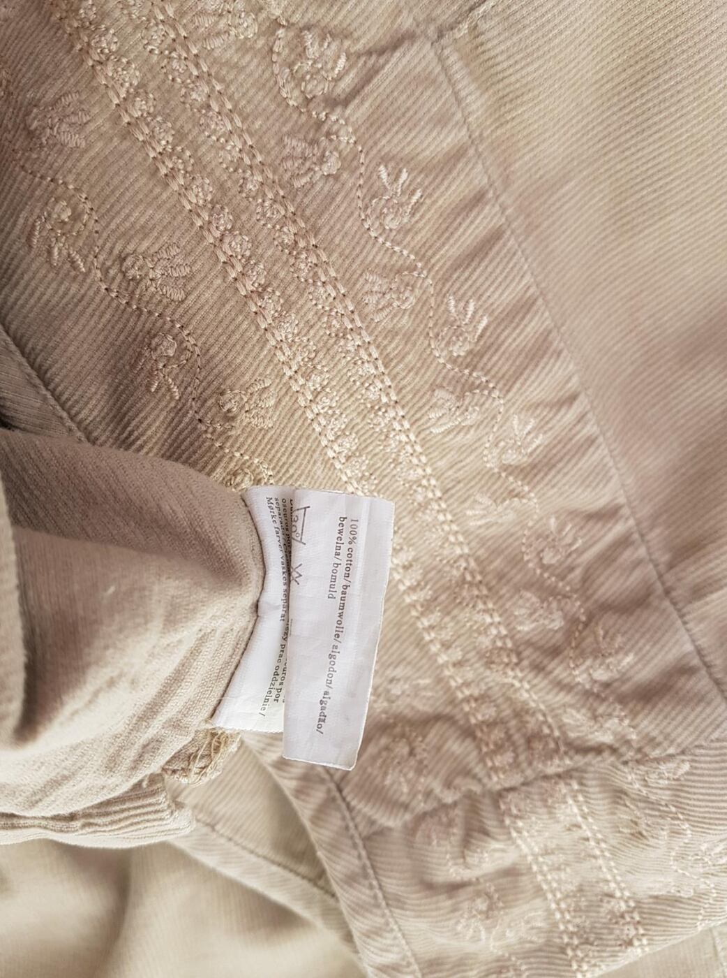 20190614_112510.jpg Vero moda Rozmiar 42 Kolor Beżowy A-Line Spódnica Midi Materiał Bawełna 100%