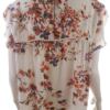 Indigo Rozmiar 16 (44) Kolor Biały Crew Neck Bluzka Krótki rękaw Materiał Modal 100%