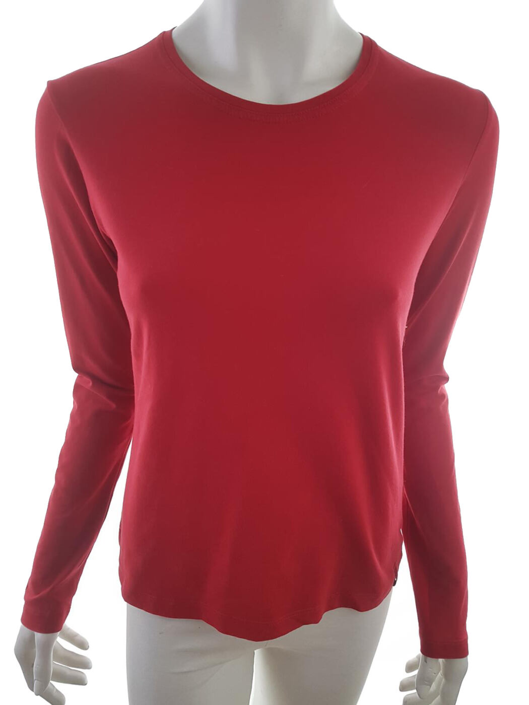 Mexx Rozmiar XL Kolor Czerwony Crew Neck Bluzka Długi rękaw Materiał Bawełna
