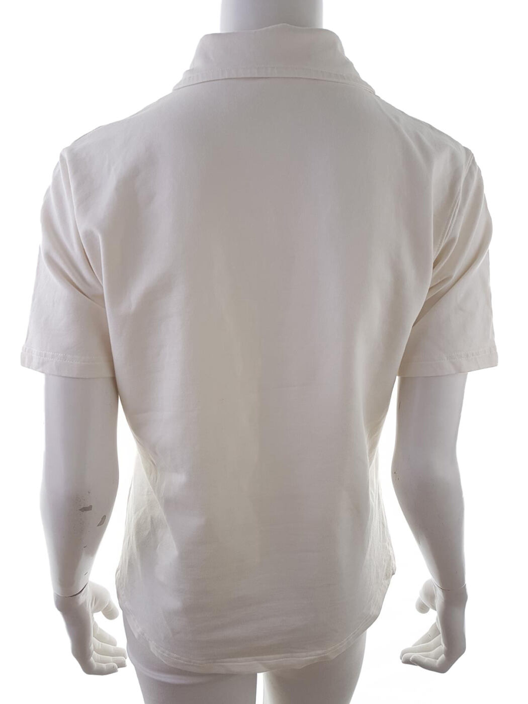 20190617_123007.jpg BARBOUR Rozmiar 40 Kolor Kremowy Kołnierz Koszulka Polo Krótki rękaw Materiał Bawełna
