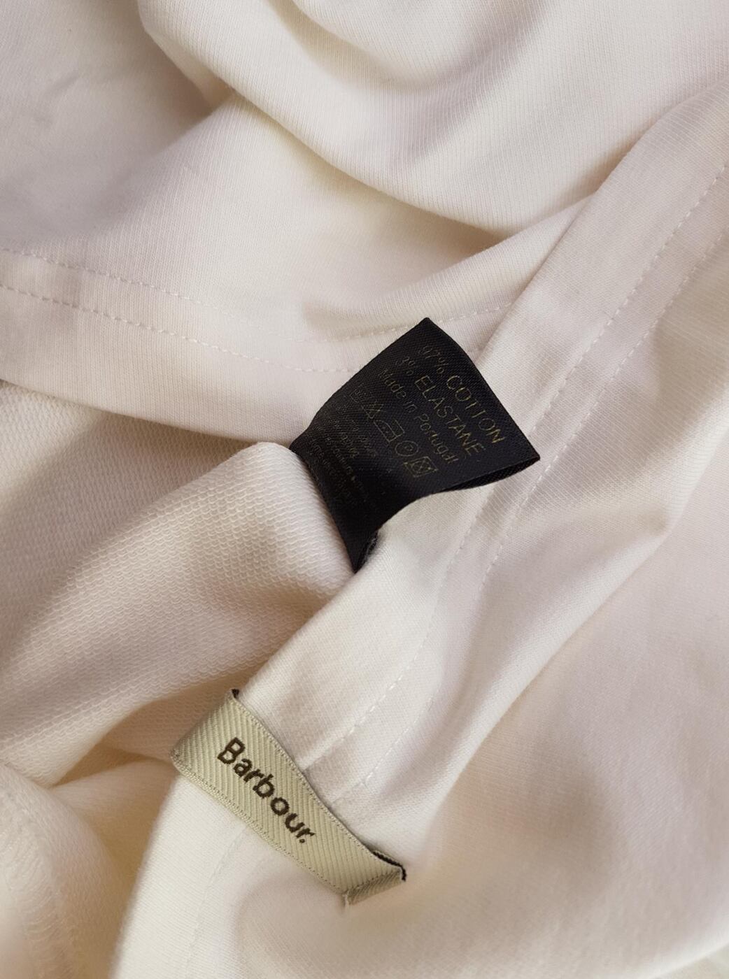 20190617_123039.jpg BARBOUR Rozmiar 40 Kolor Kremowy Kołnierz Koszulka Polo Krótki rękaw Materiał Bawełna