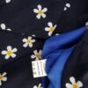 Collection London Rozmiar 44 Kolor Granatowy Kwadratowy dekolt Sukienka Ołówkowa Krótki rękaw Midi