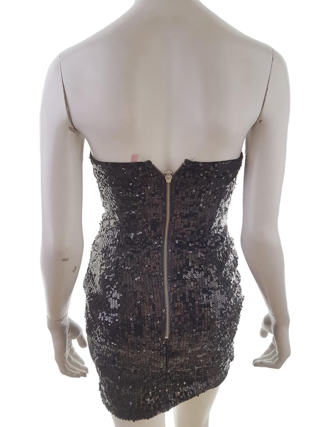 Lipsy Rozmiar 8 (36) Kolor Czarny Dekolt Serce Sukienka Bodycon Bezrękawnik Krótka Lipsy Rozmiar 8 (36) Kolor Czarny Dekolt Serce Sukienka Bodycon Bezrękawnik Krótka
