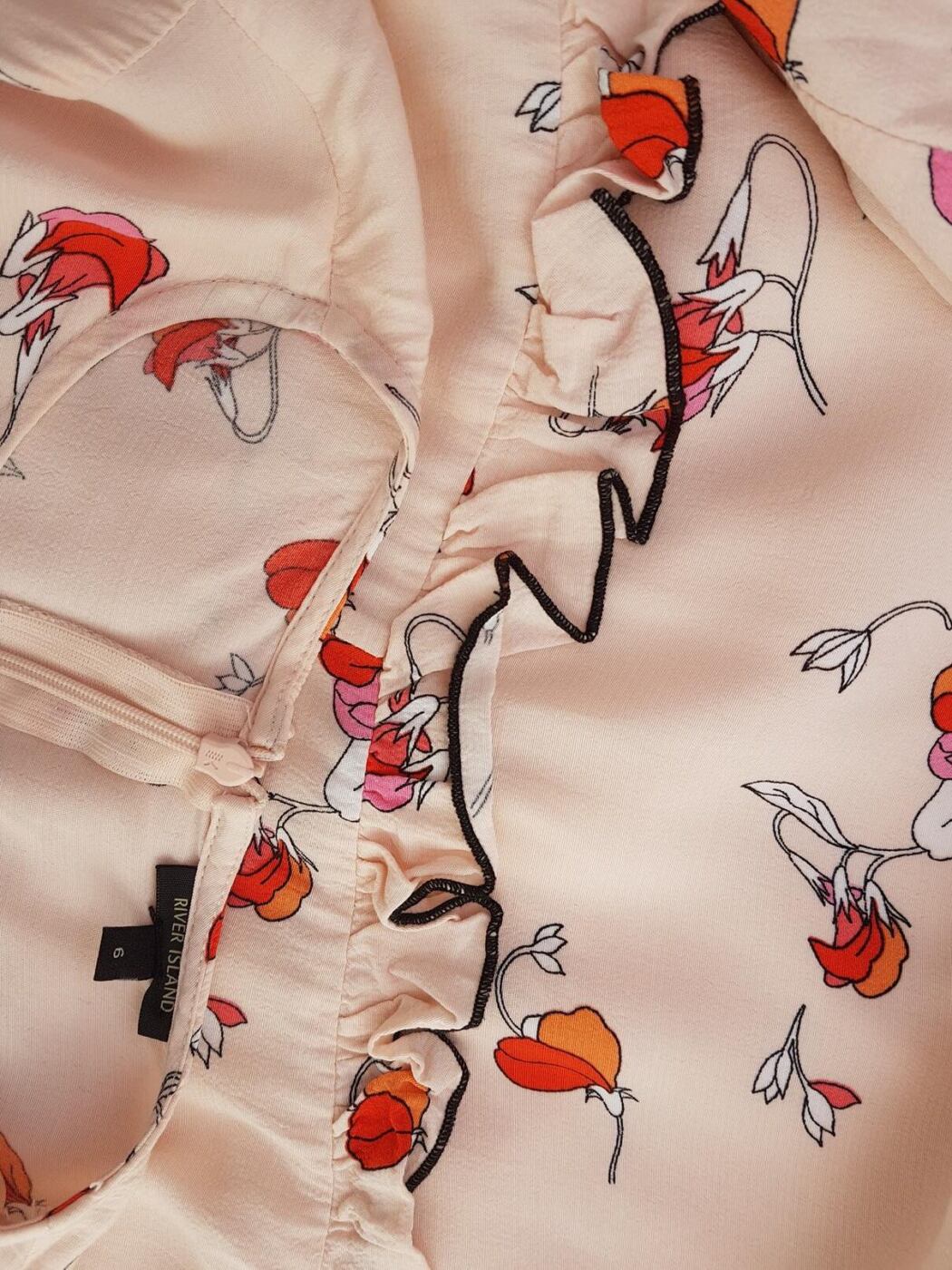 River island Rozmiar 34 Kolor Pastelowy Crew Neck Sukienka A-Line Rękaw 3/4 Do Kolan Materiał Wiskoza 100% River island Rozmiar 34 Kolor Pastelowy Crew Neck Sukienka A-Line Rękaw 3/4 Do Kolan Materiał Wiskoza 100%